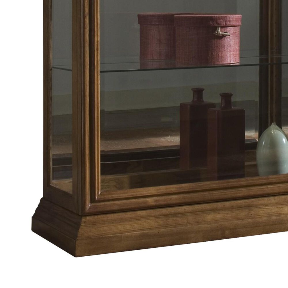 Chapel Hill Curio in Golden Oak Shop NFM