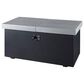Plank and Hide Rectangular Functional Fire Pit in Black and Concrete, , large