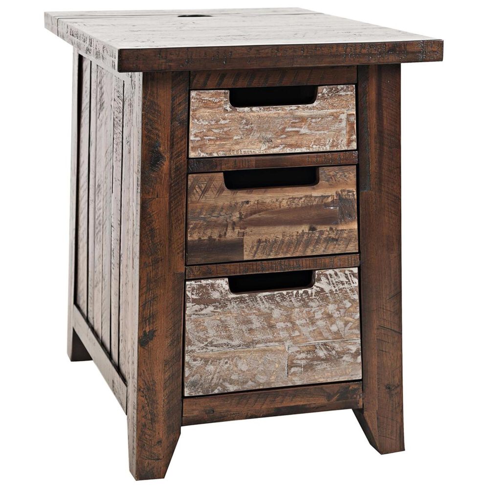 Waltham Canyon Power Chairside Table in Painted Canyon, , large