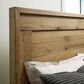 Ashley Galliden Queen Panel Bed in Light Brown, , large