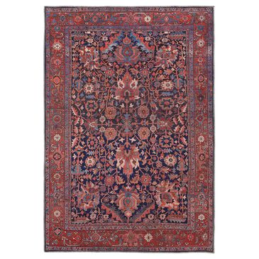 Feizy Rugs Rawlins 39HIF 2"7" x 8" Red and Navy Runner, , large