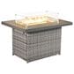 Furniture of America Wies Fire Pit Table in Gray, , large