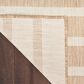 Nourison Positano POS03 Beige and Ivory 9" x 12" Indoor/Outdoor Area Rug, , large