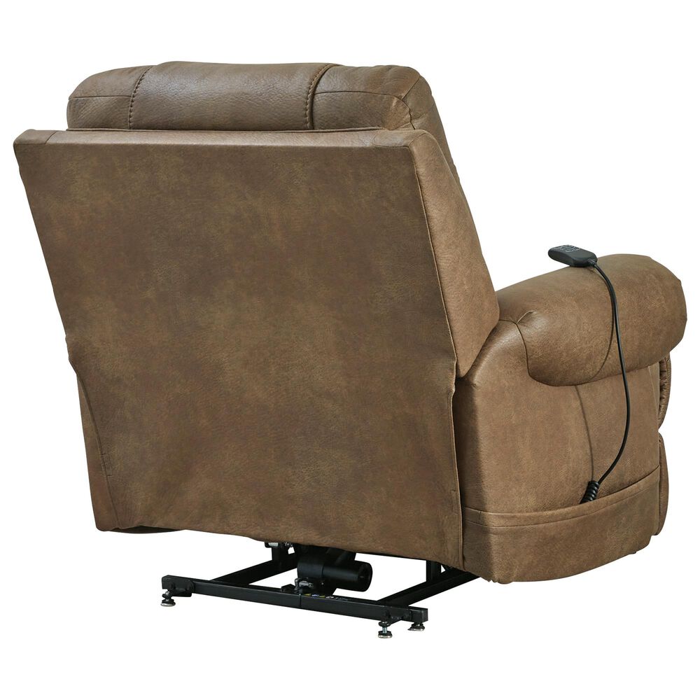 Ashley Revived and Restored Power Lift Recliner in Earth, , large