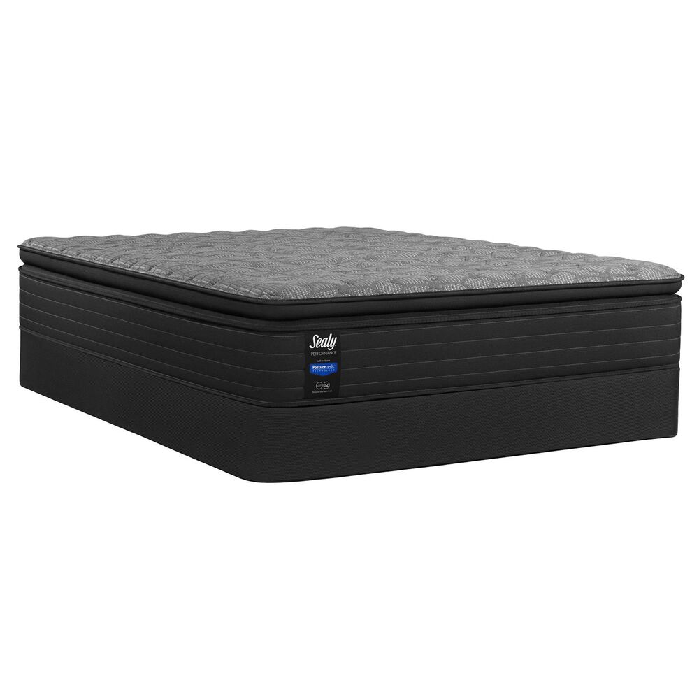 Sealy Response Performance Cedar Lane Plush Pillow Top Queen Mattress with High Profile Box Spring, , large