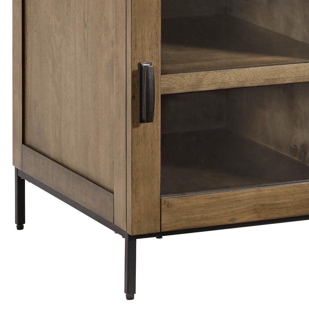 Ashley Torlanta Chairside End Table in Brown and Matte Black, , large
