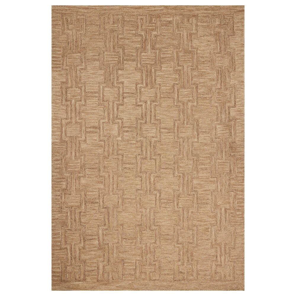 Loloi Barrow Camel and Brown 2"3" x 3"9" Area Rug, , large