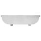 Bassett Mirror Gavin Console Table in White and Driftwood, , large