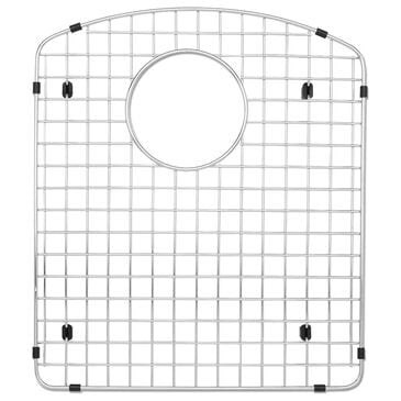 Blanco Diamond Bottom Grid for Large Bowl of 40/60 Sinks in Stainless Steel, , large