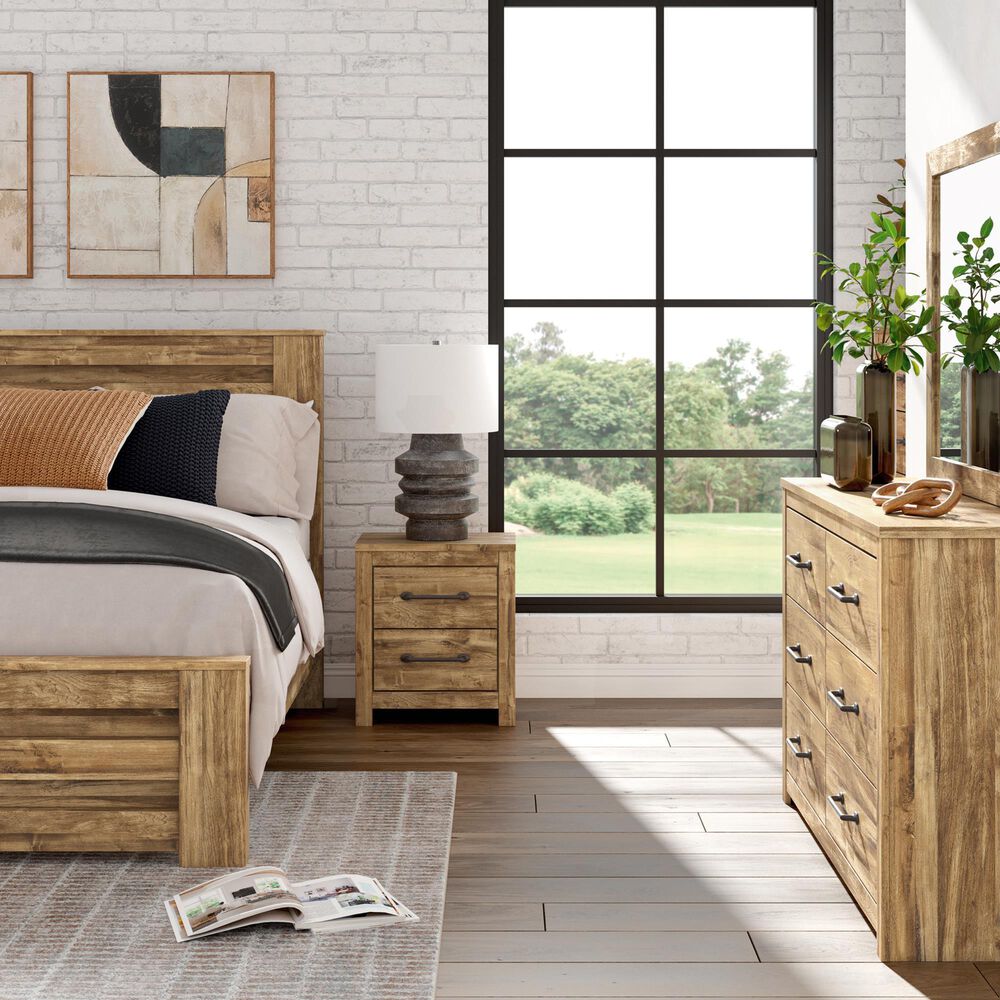 Ashley Maystonna Queen Panel Bed in Brown, , large