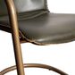 Home Trends & Design Santa Cruz and Portofino 5-Piece Round Dining Set in Antique Bronze and Antique Gold, , large