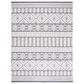 Safavieh Cabana CBN654A 9" x 12" Ivory and Grey Area Performance Rug, , large