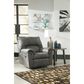 Ashley Bladen Rocker Recliner in Slate, , large