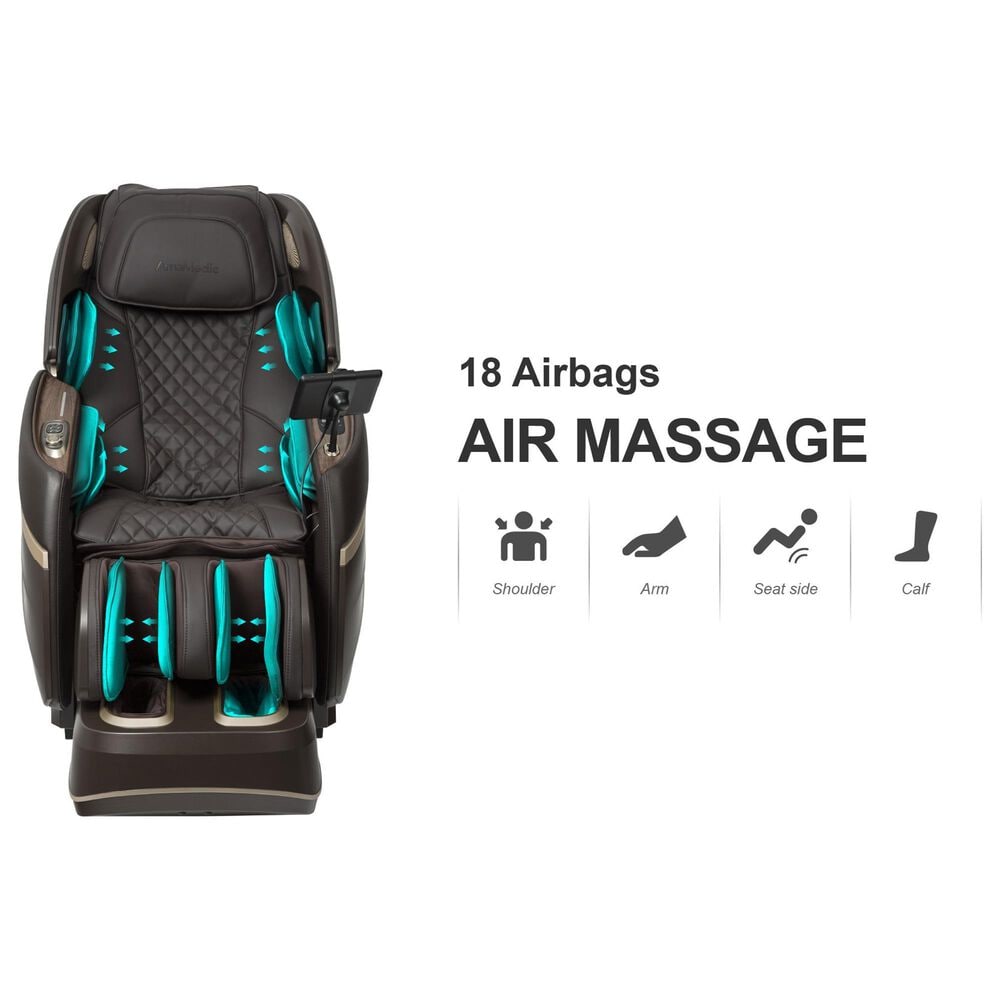 Osaki AmaMedic Hilux 4D Premium Massage Chair in Taupe, , large