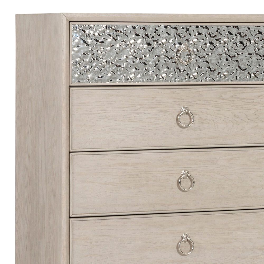 Furniture of America Bashford 5-Drawer Chest in Natural Oak, , large