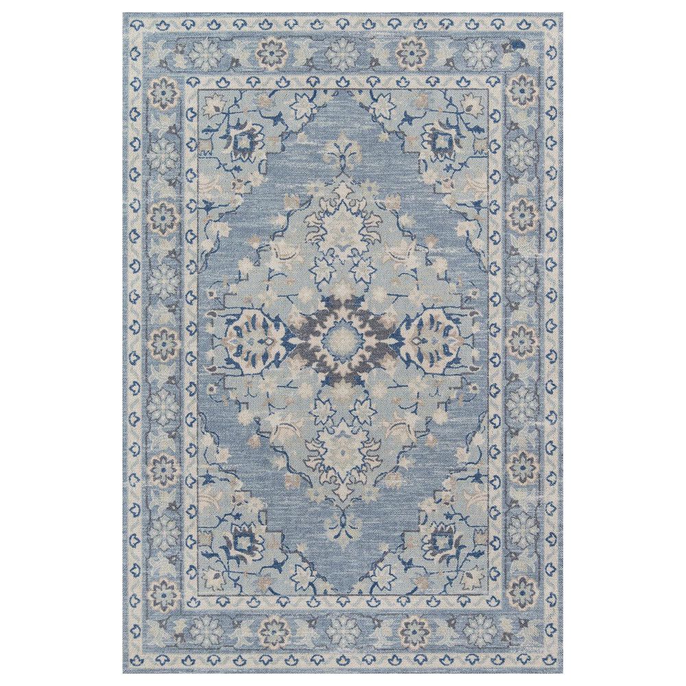 Momeni Anatolia Oriental 2" x 3" Blue Area Rug, , large
