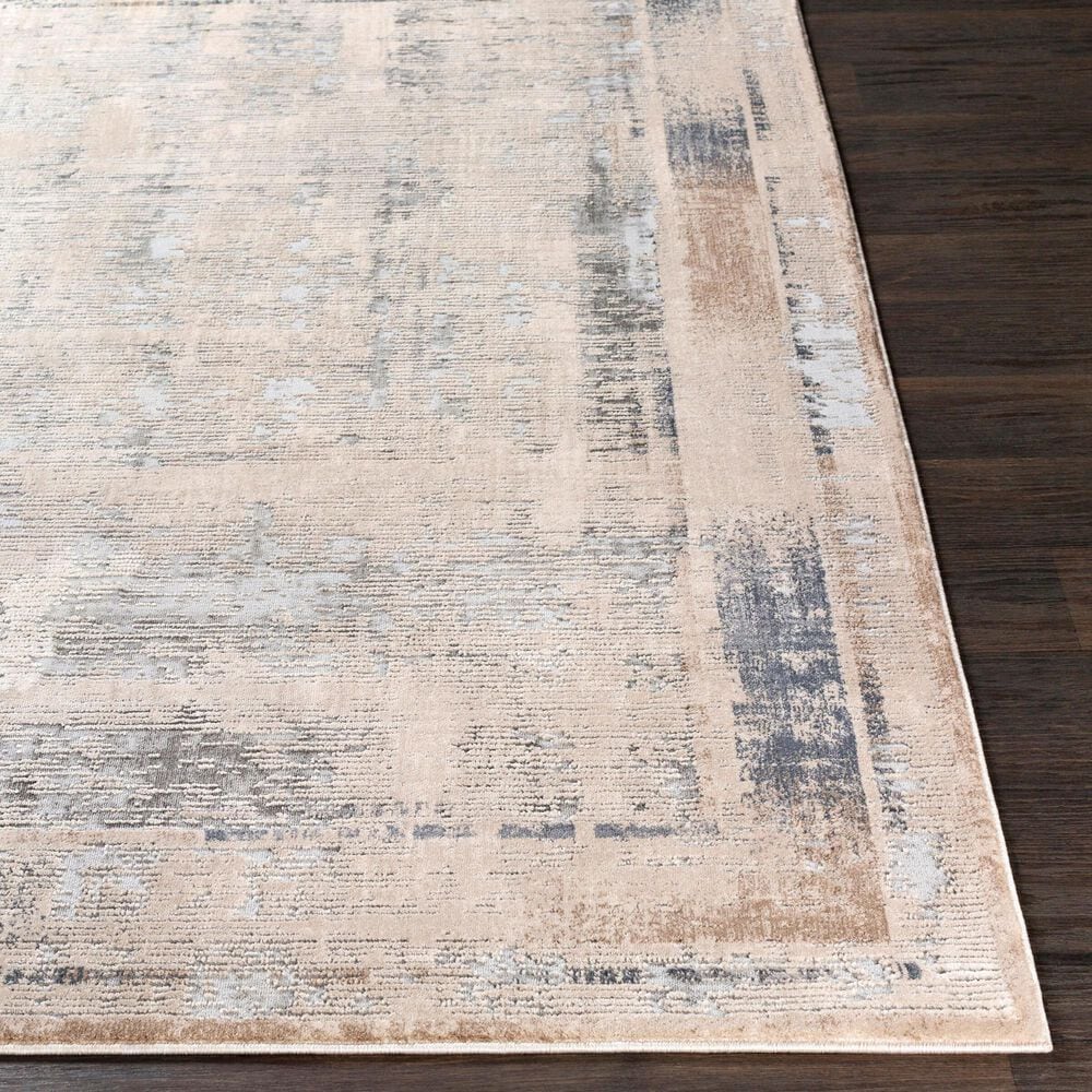 Surya Alpine 7&#39;10&quot; x 10&#39;2&quot; Taupe, Gray, Charcoal and Medium Brown Area Rug, , large