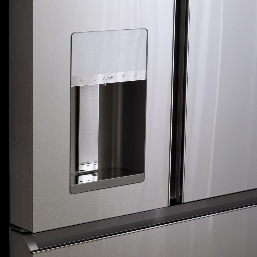 Cafe 27.8 Cu. Ft. Capacity 4-Door French Door Refrigerator in Platinum, , large