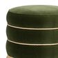 Jennifer Taylor Home Edward Pouf in Olive Green, , large