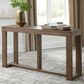 Ashley Cariton Sofa Table in Grayish Brown, , large
