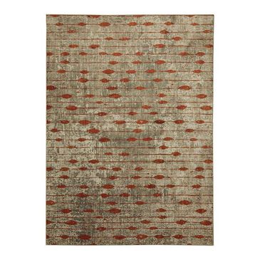Mohawk Metropolitan Gianni 91012 5"3" x 7"10" Ginger Area Rug, , large