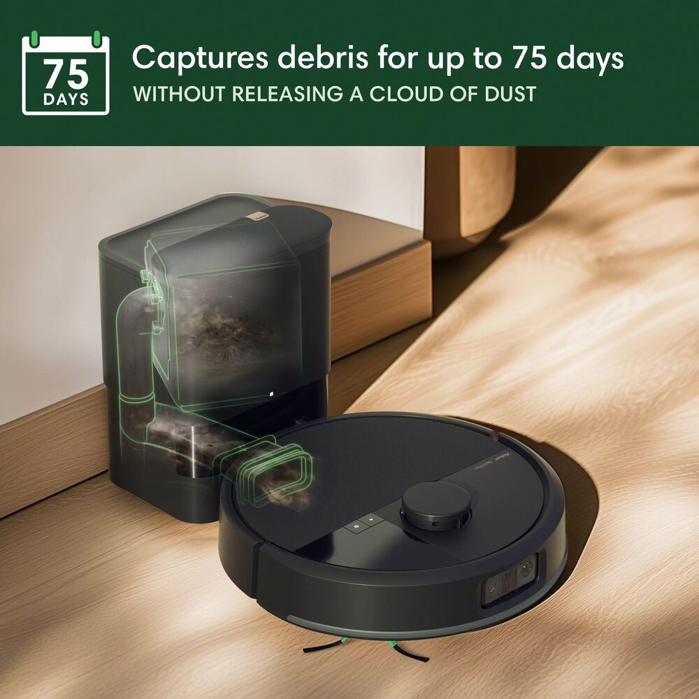 iRobot Roomba Max 705 Vac Robot Vacuum with AutoEmpty Dock in Black, , large