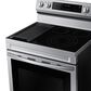 Samsung 2-Piece Kitchen Package with 6.3 Cu. Ft. Convection Freestanding Electric Range and Bespoke 2.1 Cu. Ft. Fingerprint Resistant Over-the-Range Microwave in Stainless Steel, , large