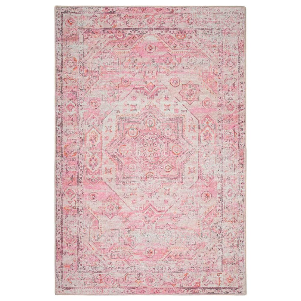 Dalyn Rug Company Jericho 5" x 7"6" Rose Indoor/Outdoor Area Rug, , large