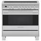 Fisher & Paykel 36" Induction Range with SmartZone in Stainless Steel, , large