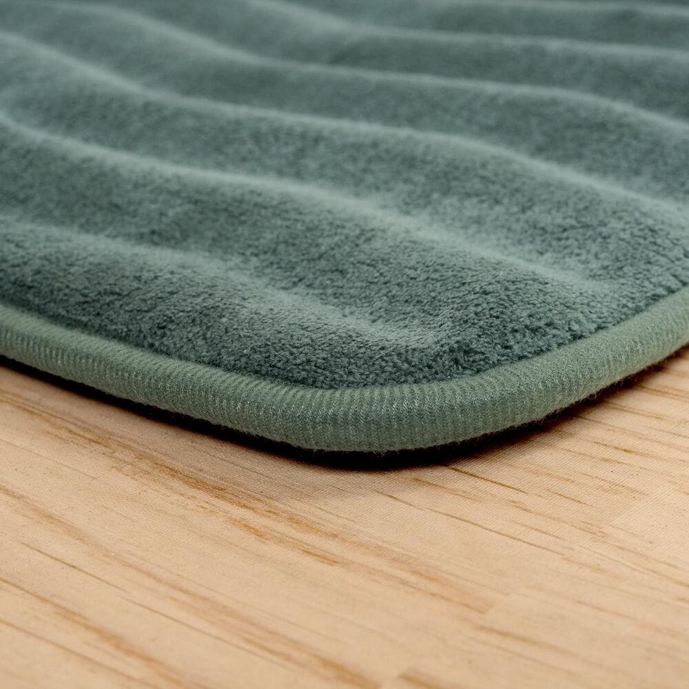 Timberlake Lavish Home Memory Foam Extra Long Bath Rug Mat, , large