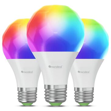 Nanoleaf Essentials Matter A19 - E26 Smart Bulb, 3 Pack, , large
