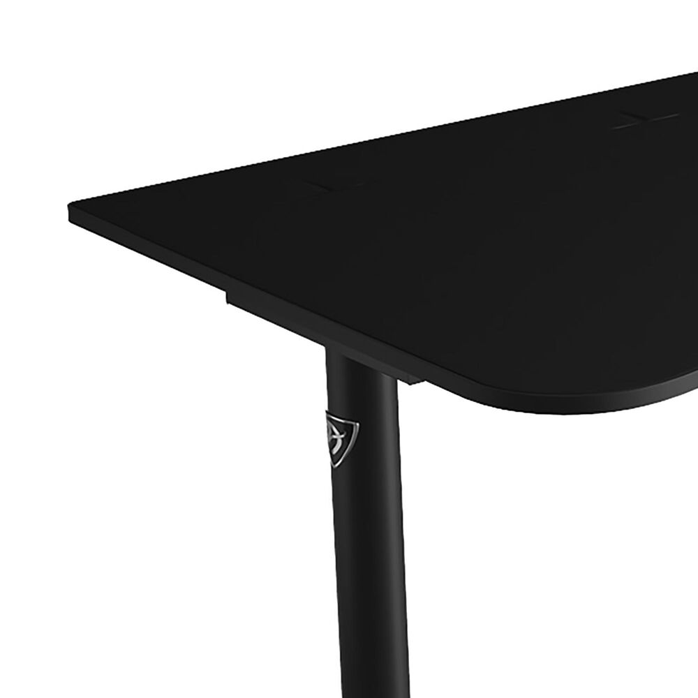 Arozzi Arena Small Gaming Desk in Pure Black, , large