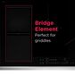 Frigidaire Gallery 36" Induction Cooktop with MatteGuard Surface in Stainless Steel and Black, , large