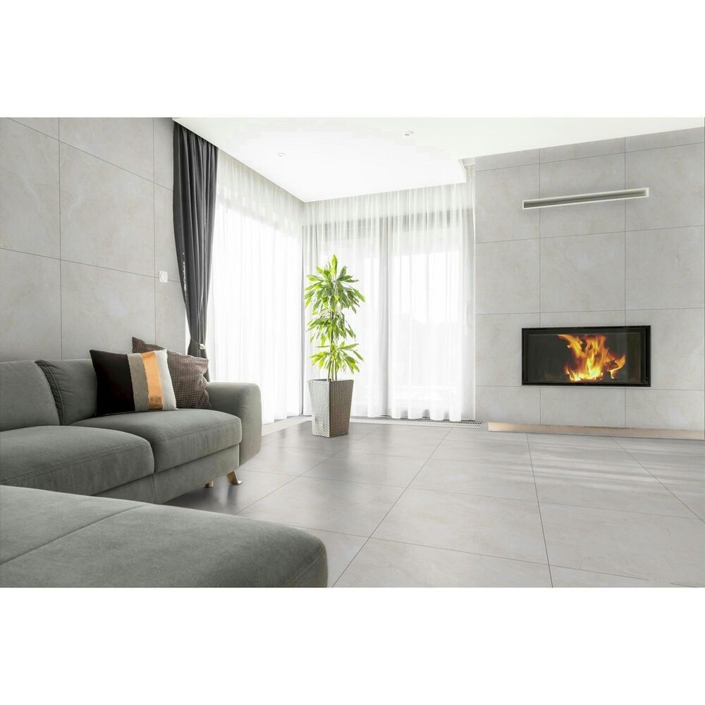 Emser Savino Blanc 12" x 24" Polished Porcelain Tile, , large