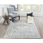 Momeni Anatolia Oriental 7"9" x 9"10" Blue Area Rug, , large