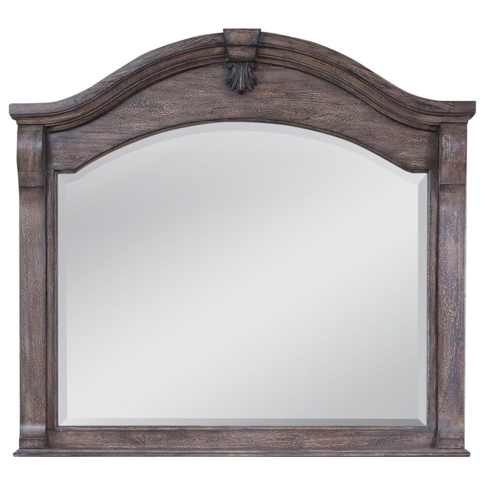 Springmeier Heirloom Dresser Mirror in Rustic Charcoal, , large