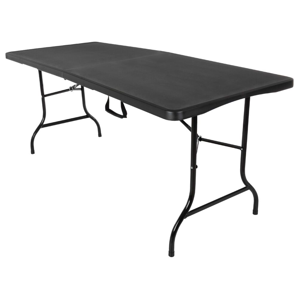 Timberlake 6-Foot Folding Table in Black - Table Only, , large