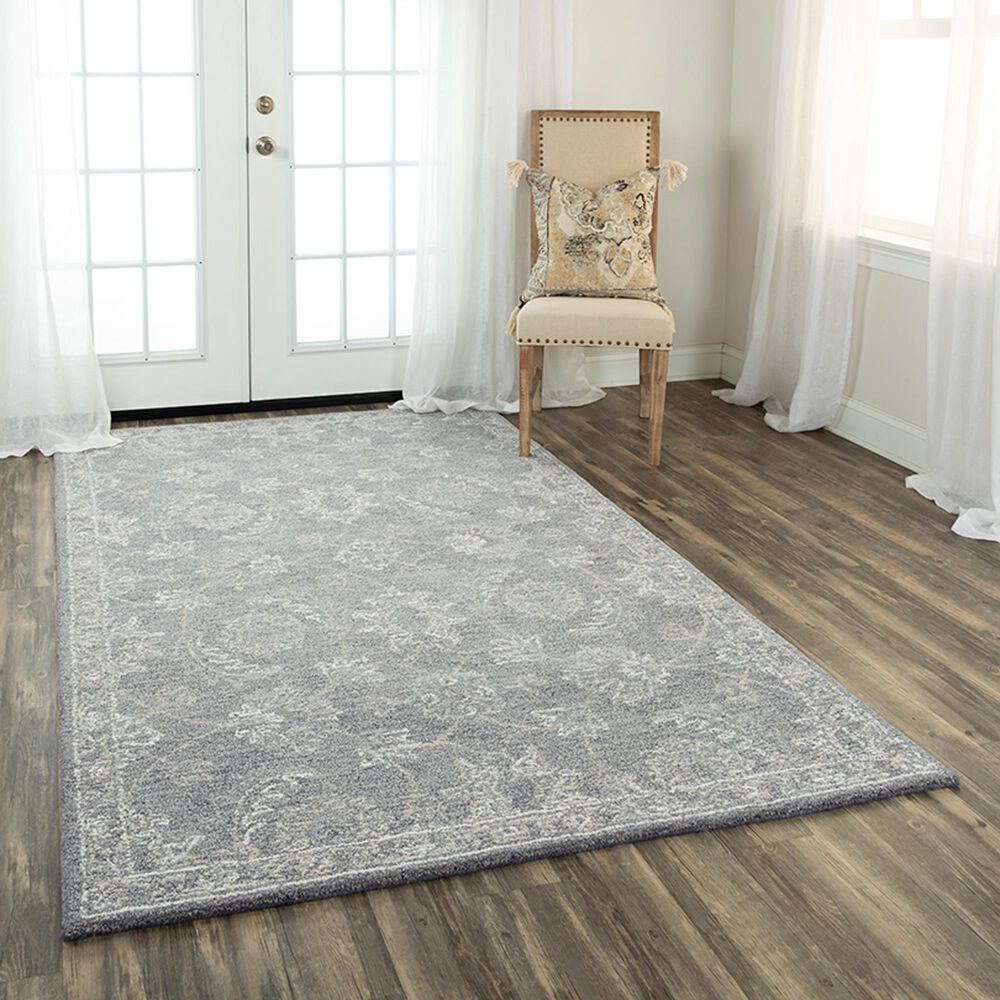RIZZY Harmony  8&#39;9&quot; x 11&#39;9&quot; Gray Area Rug, , large