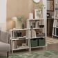 HOMLUX 3-Tier Ladder Display Bookshelf in White, , large