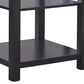 Linon Home Decor Colm 3-Piece Counter Set in Warm Brown and Black, , large
