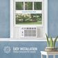 Keystone 14500 BTU Window Air Conditioner in White, , large