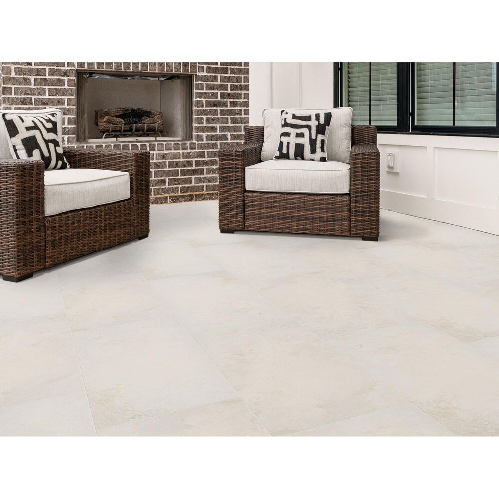 Shaw Layered Earth Ivory 24&quot; x 48&quot; Porcelain Tile, , large