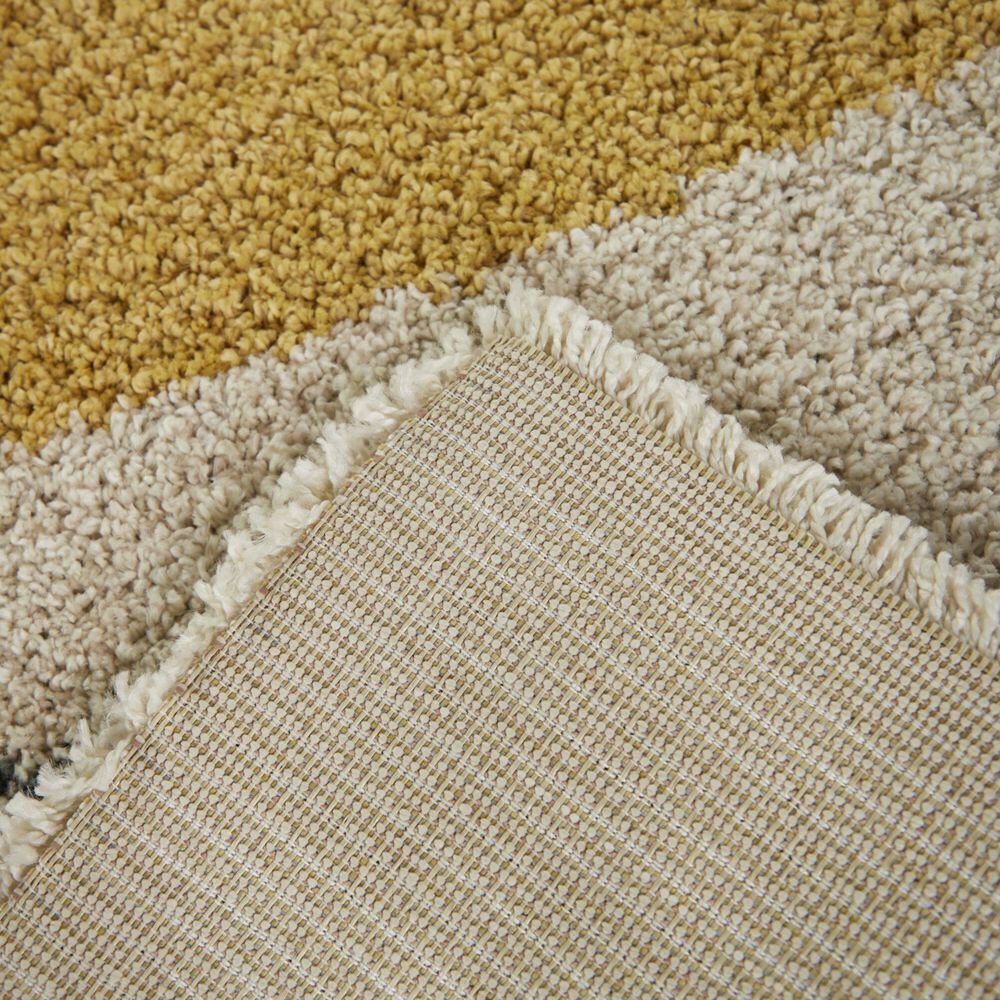 Balta Rugs Stella Levine Yellow 5'3" x 7' Area Rug, , large