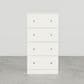 Lemoore Essential 23" 4-Drawer Chest in Rockport White, , large