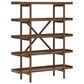 Ashley Lyncott 70" Bookcase in Brown, , large