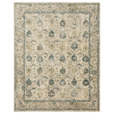 Karastan Marash Darica 9" x 12"2" Cream Area Rug, , large