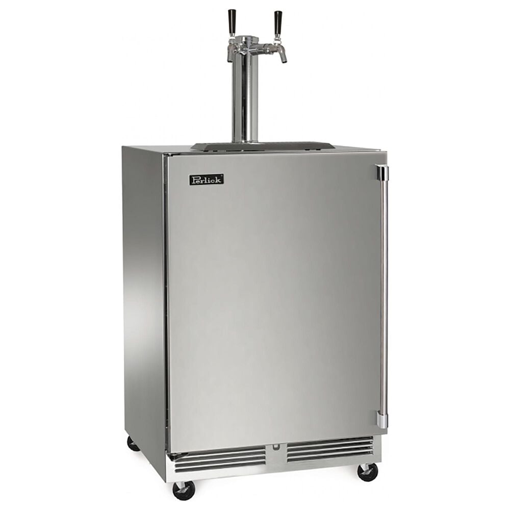 Perlick 5.2 Cu. Ft Mobile Beer and Wine Dispenser with Left Hinge in Stainless Steel, , large