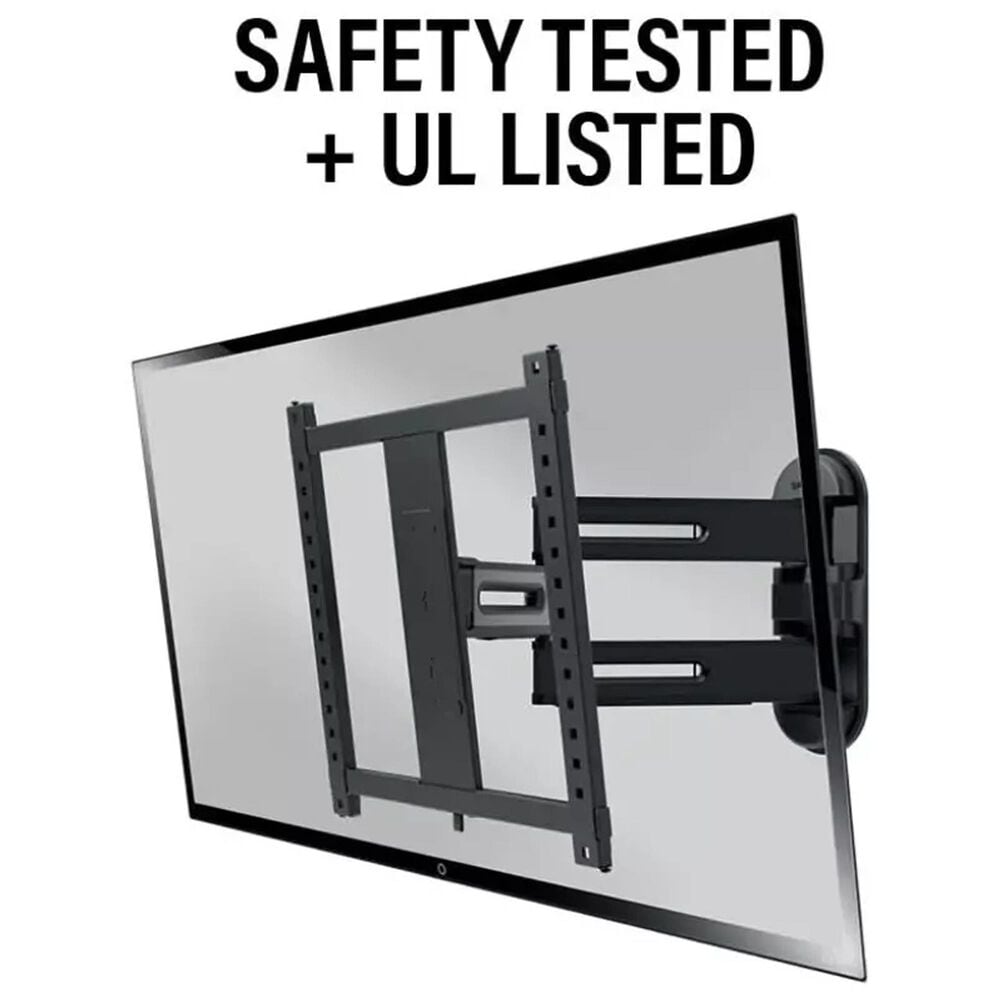 Sanus Advanced Full-Motion 4D and Shift Wall Mount for 32" - 65" TVs in Black, , large