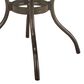 Noble House Phoenix Round Dining Table in Bronze - Table Only, , large