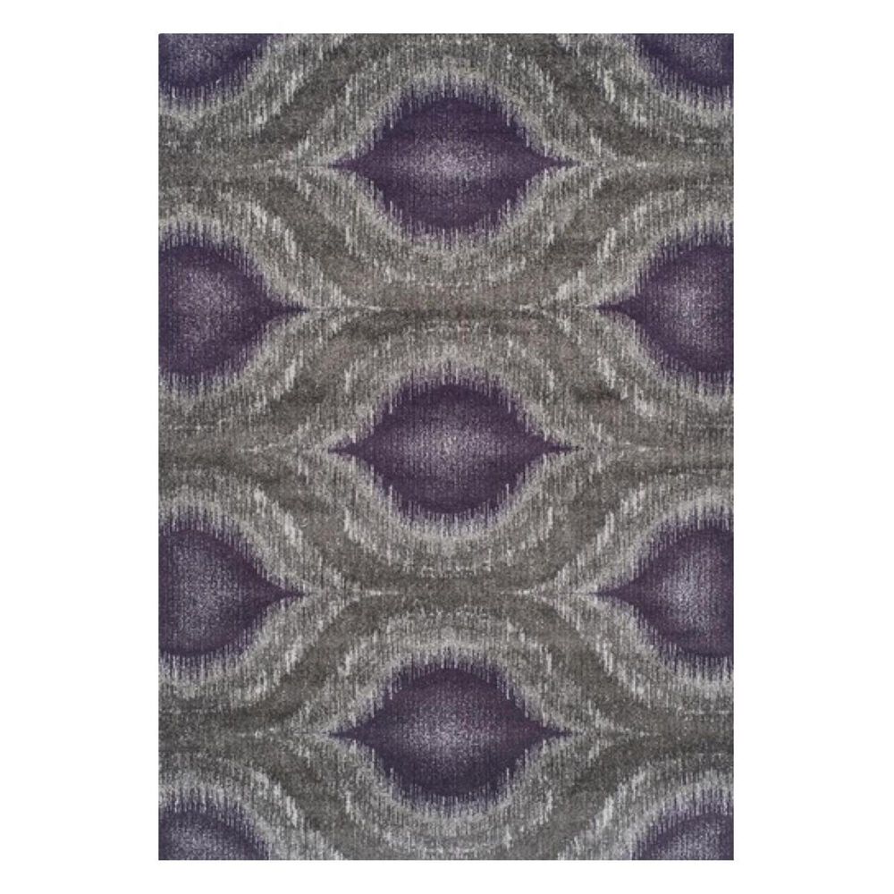 Dalyn Rug Company Modern Greys MG4441 7'10" x 10'7" Plum Area Rug, , large